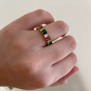 Multicolored size 6 ring!